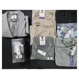 Men's size 2XL blazer, Kenneth Cole shirts,