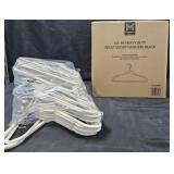 Velvet Clothes hangers 50 count and bag of velvet