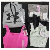 Women's size Small Under Armor hoodie, dress and