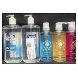 2-33.8fl ox Purell hand sanitizer & 3-15.5 fl oz