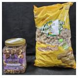 Hampton Farms roasted peanuts 5lb. Deluxe Mixed