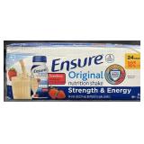 24-8 fl oz Ensure original strawberry nutrition