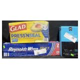 280 sq ft Glad Pressï¿½N Seal, 240 sq ft Reynolds