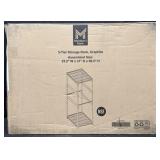5-Tier Storage Rack, Graphite