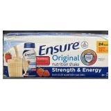 24-8 fl oz Ensure original strawberry nutrition