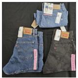 Women's size 6 Levi's jean shorts and jean