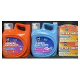 196 fl oz laundry detergent, 1.32 gal. Fabric