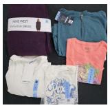 Women's size Large dress and shirts. New w/ tags