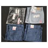 Women's size 6 jeans and pants. New w/ tags