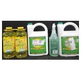 2- Pine Sol 60oz each. 2- Simple Green 1 gallon