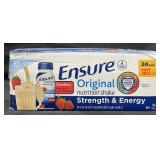 24-8 fl oz Ensure original strawberry nutrition