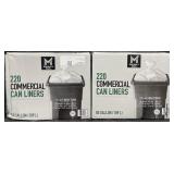 440-50 gal. Commercial can liners