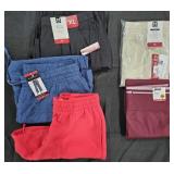 Women's size X-Large pants and shorts and skort.