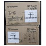 2- Westinghouse 48ft Outdoor string lights. Not