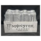 12-24 fl oz Monster Energy Zero Ultra drinks