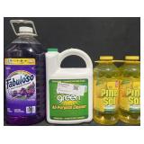 210 fl oz Fabuloso cleaner, 140 oz Simple Green