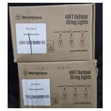 2- Westinghouse 48ft Outdoor String lights