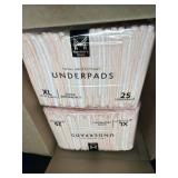 4- 25ct. Bags of XL Total Protection Underpads