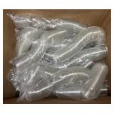 Large Box of  Clear Plastic Portion Cups and Lids