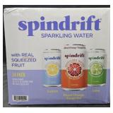 Spindrift Sparkling water 24 variety pack 12oz