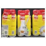 6- Pam cooking spray 12oz cans