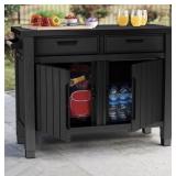Keter Outdoor Grill Table, Buffet, Entertainment