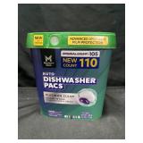 110ct. Tub of Auto Dishwasher Pacs