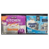 200-13 gal. Kitchen trash bags & 200-13 gal.
