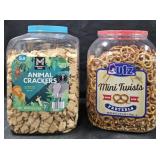 Animal Crackers 5lb. Utz pretzels 60oz