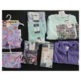 Girl's size 14/16 bathing suit, pant, shirts and