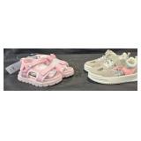 Girl's size 6 sandals and size 6 play shoes