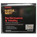 GNC Mega Men's multivitamin 30 pack
