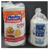 Hefty compartment plates 200 count. Ultra lunch