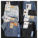 Women's size 10 Levi's jean shorts and other jean
