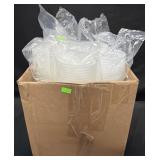 Box of 16oz. Translucent Plastic Containers and