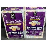 24- Cube Boxes of Ultra Soft 3-Ply Premium Facial