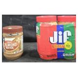 Creamy Almond Butter 24oz. Jif creamy peanut