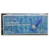 Rechargeable Handheld Pool Vacuum. Not tested