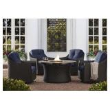 (4/4 BOXES) Heritage Fire Pit Chat Set with