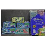 Kleenex square boxes 12 count. Kleenex flat boxes
