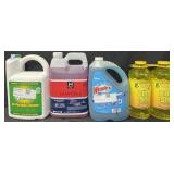 140 oz Simple green cleaner, 1 gal. Sanitizer, 1