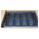 8pk. Small Plastic Storage Totes