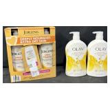 2- 35fl.oz. Bottles of Olay Moisture Renewal