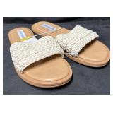 Steve Madden Ladies Size 8 Crochet Sandals