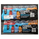 2- Powerade Sports drink 24 pack 12oz bottles