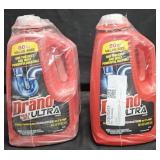 4- Drano Max Gel Ultra 80oz each