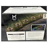 5pk. LED Color Changing Solar Disc Lights