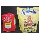 Community Coffee ground Coffee 40oz. Splenda 25oz