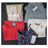 Women's size Large dresses and sweatshirts. New