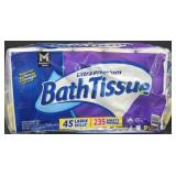 Ultra Premium bath tissue 45 rolls